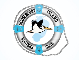 Gooseberry Island Boaters Club  logo design by Aadisign