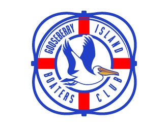 Gooseberry Island Boaters Club  logo design by daywalker