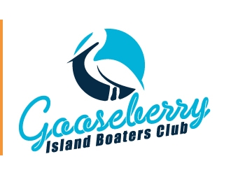 Gooseberry Island Boaters Club  logo design by ElonStark