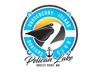 Gooseberry Island Boaters Club  logo design by DreamLogoDesign
