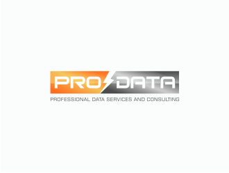 PRO DATA, professional data services and consulting. logo design by vostre