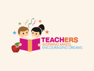 Teachers: Inspiring Minds, Encouraging Dreams logo design by czars