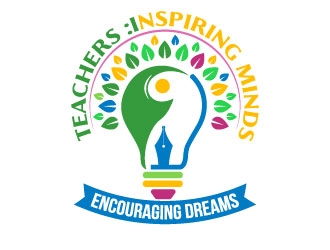 Teachers: Inspiring Minds, Encouraging Dreams logo design by uttam