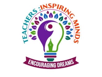 Teachers: Inspiring Minds, Encouraging Dreams logo design by uttam