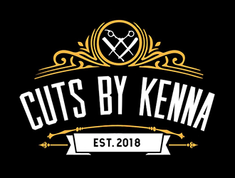 Cuts by Kenna logo design by Optimus