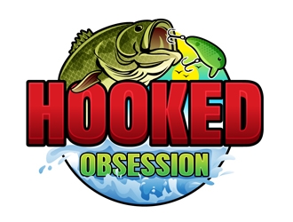 Hooked Obsession logo design by DreamLogoDesign