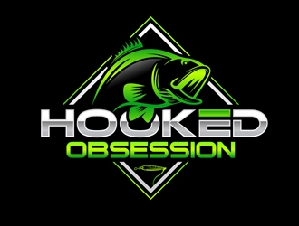 Hooked Obsession logo design by DreamLogoDesign