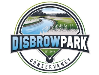 Disbrow Park Conservancy logo design by REDCROW