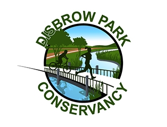 Disbrow Park Conservancy logo design by rikFantastic