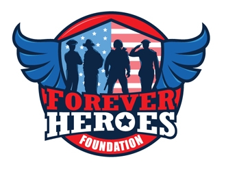 Forever Heroes Foundation logo design by logoguy