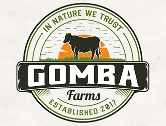 Gomba Farms logo design by Optimus
