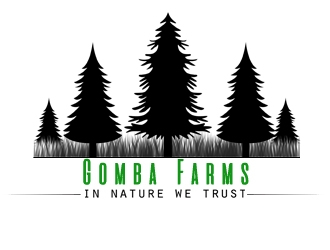 Gomba Farms logo design by AnasHalaibeh