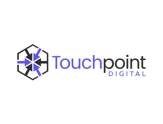 Touchpoint Digital logo design by lexipej