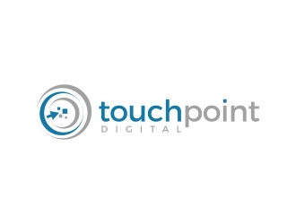 Touchpoint Digital logo design by langitBiru