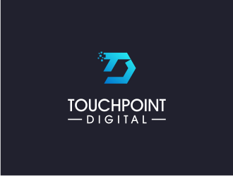 Touchpoint Digital logo design by Asani Chie