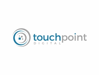 Touchpoint Digital logo design by langitBiru