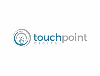Touchpoint Digital logo design by langitBiru