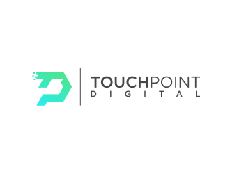 Touchpoint Digital logo design by Asani Chie
