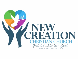 New Creation Christian Church logo design by nikkiblue