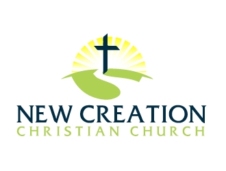 New Creation Christian Church logo design by ElonStark