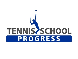 Tennisschool Progress logo design by mckris