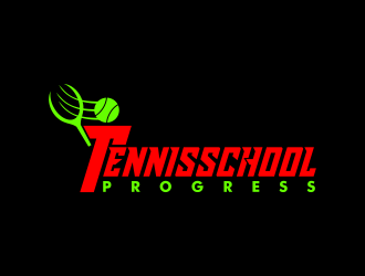 Tennisschool Progress logo design by perf8symmetry