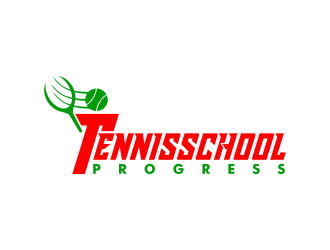 Tennisschool Progress logo design by perf8symmetry
