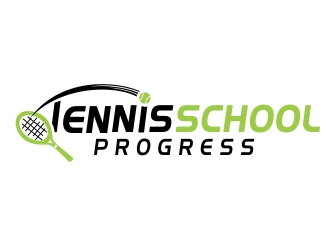 Tennisschool Progress logo design by ruki