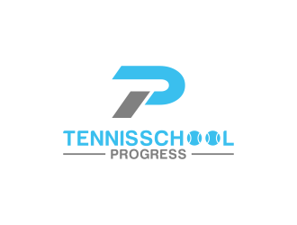 Tennisschool Progress logo design by BlessedArt