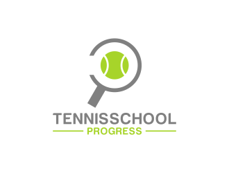 Tennisschool Progress logo design by BlessedArt