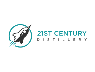 21st Century Distillery logo design by enilno