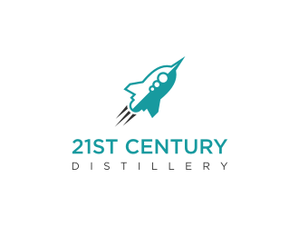 21st Century Distillery logo design by enilno