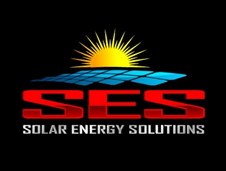 SES SOLAR ENERGY SOLUTIONS of AMERICA logo design by Coolwanz