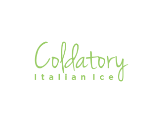 Coldatory  Italian Ice  logo design by BlessedArt