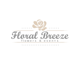 Floral Breeze Flowers & Events logo design by nehel