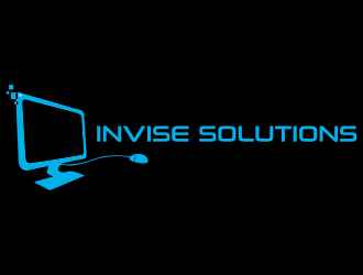 Invise Solutions logo design by aldesign