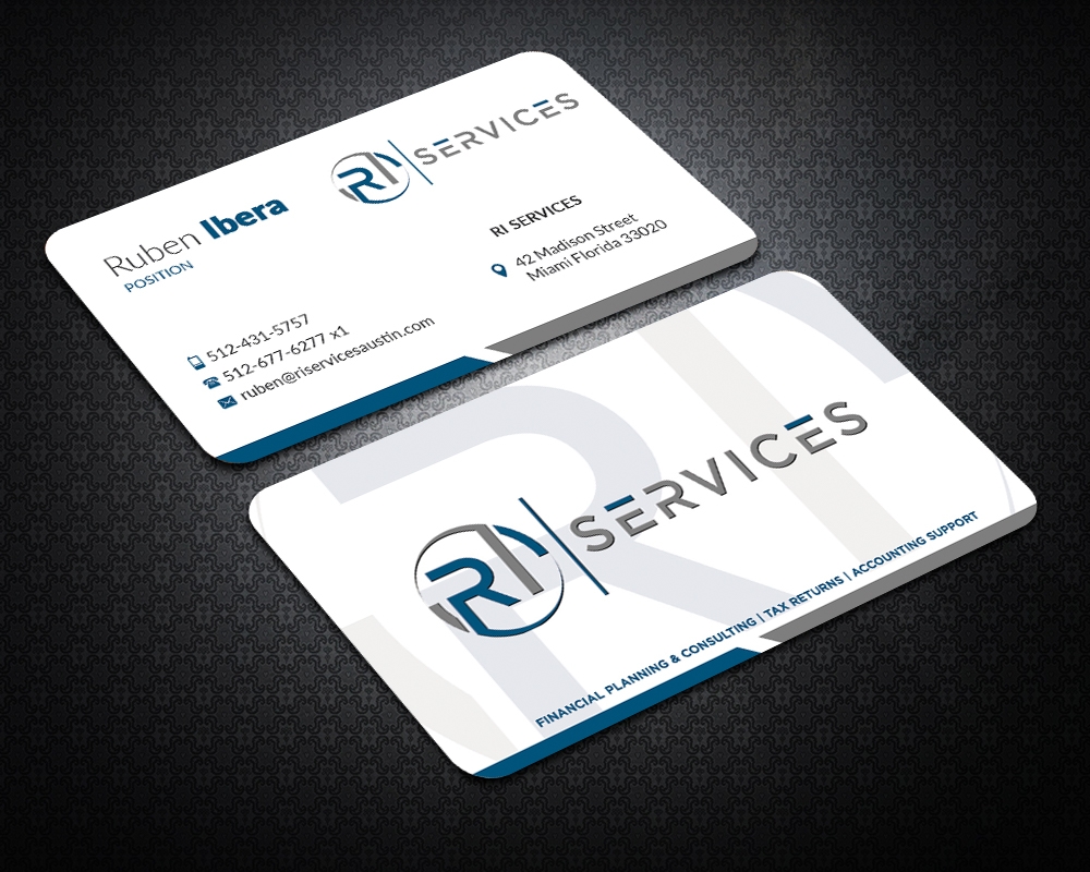 RI Services logo design by MastersDesigns