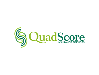 QuadScore Insurance Services logo design by ekitessar