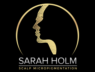 Sarah Holm    Scalp MicroPigmentation logo design by aldesign