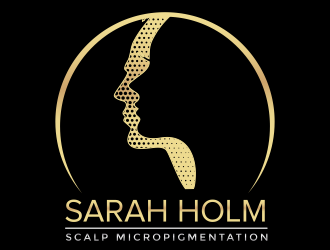 Sarah Holm    Scalp MicroPigmentation logo design by aldesign