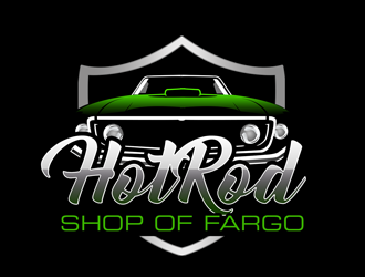 Hot Rod Shop of Fargo logo design by kunejo