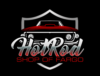 Hot Rod Shop of Fargo logo design by kunejo