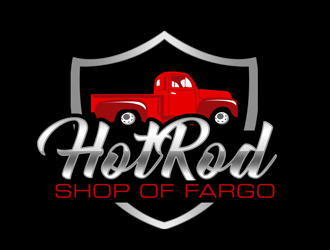 Hot Rod Shop of Fargo logo design by kunejo