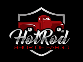 Hot Rod Shop of Fargo logo design by kunejo