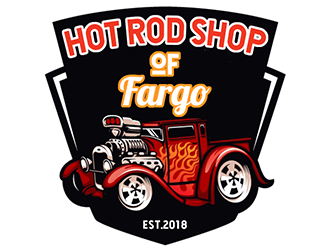 Hot Rod Shop of Fargo logo design by Optimus