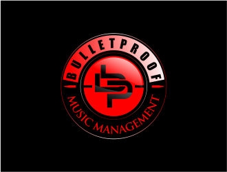 BulletProof Music Management  logo design by amazing