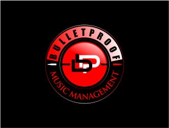 BulletProof Music Management  logo design by amazing