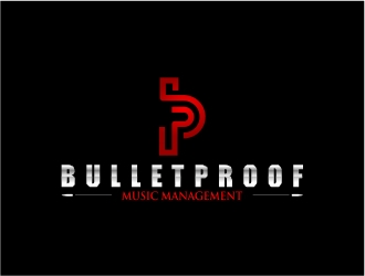 BulletProof Music Management  logo design by amazing