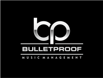 BulletProof Music Management  logo design by kimora