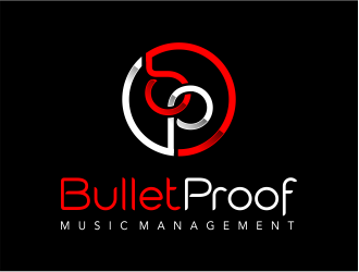 BulletProof Music Management  logo design by amazing